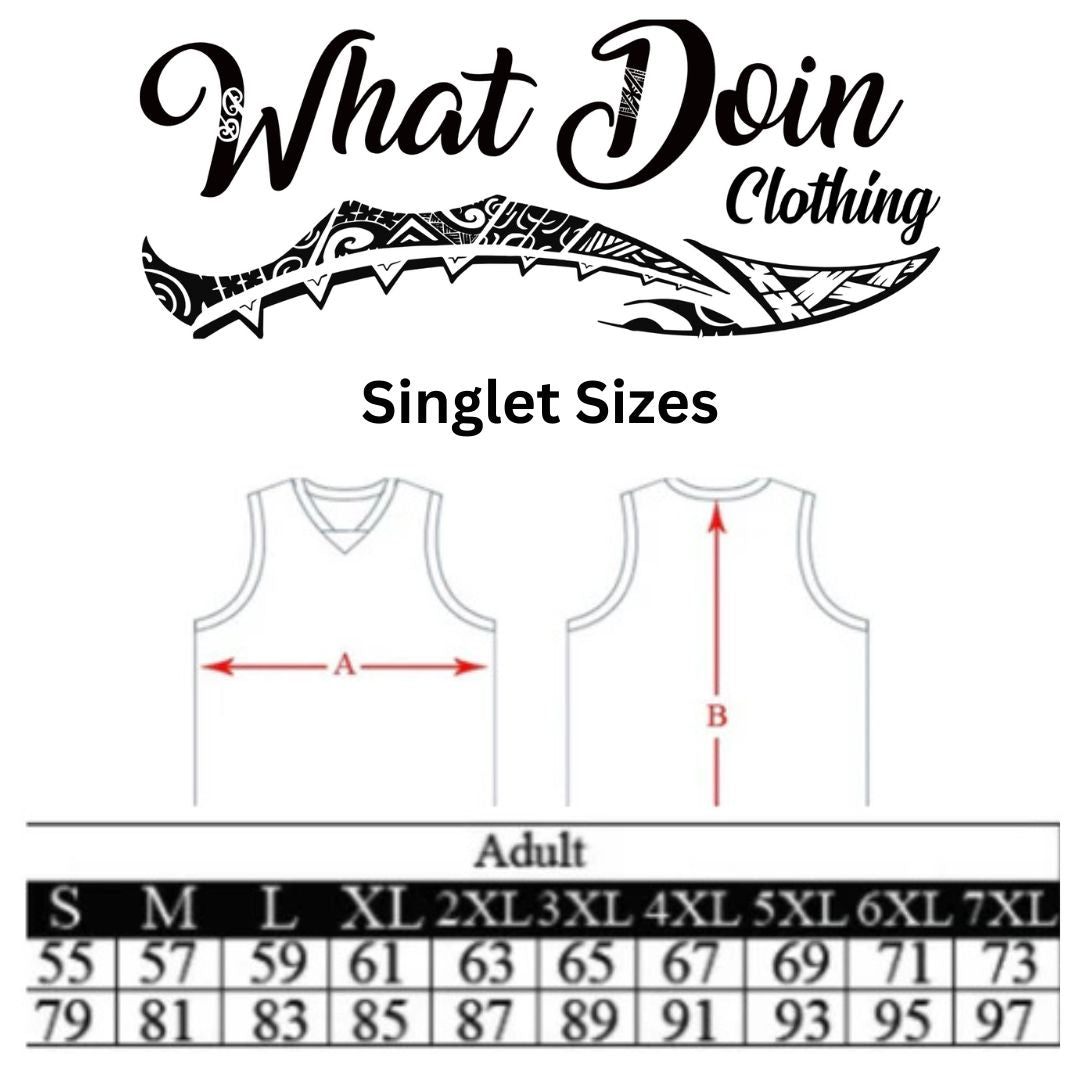 Rasta Tāniko Singlet