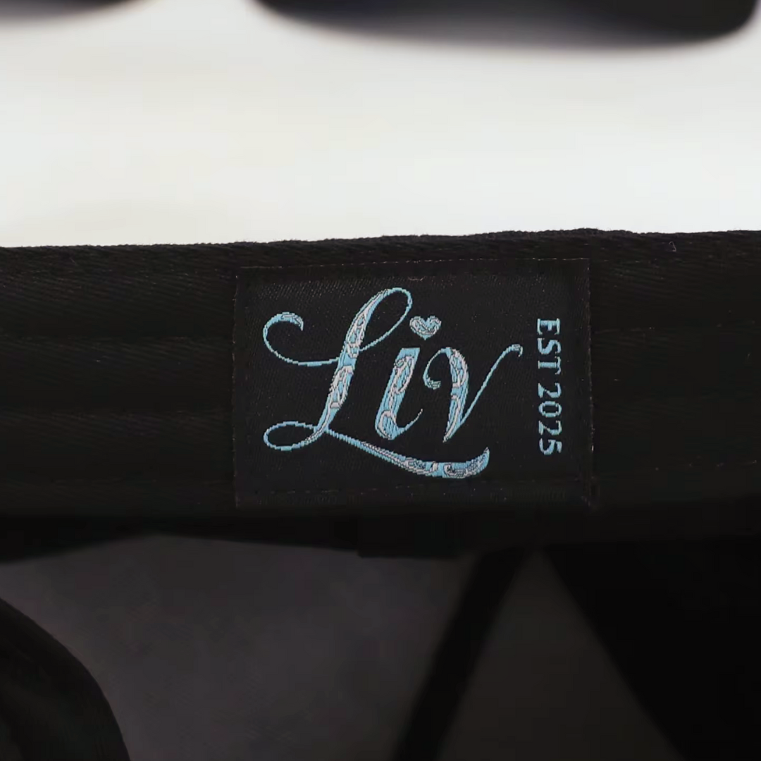 Livy Snapback - Turquoise blue