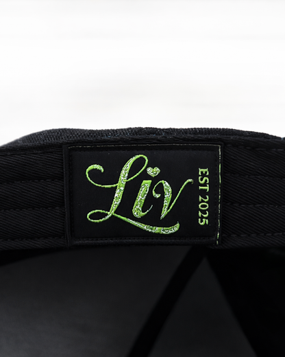 Livy Snapback - Tāonga Green