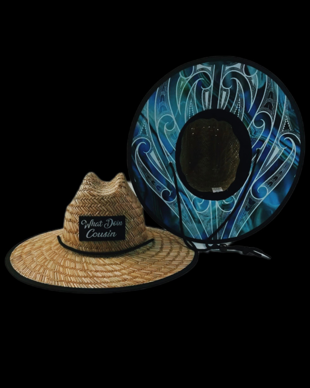 Māori Paua Beach Hat