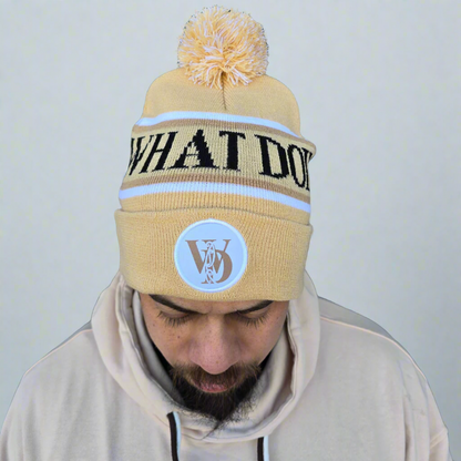 What Doin Beanie - Beige